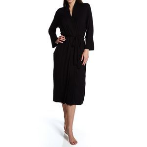 Natori Feathers Essentials Robe -  Black  S74129